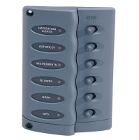 Backlit 6 Way Switch Panels - HL-2692 - Hella Marine